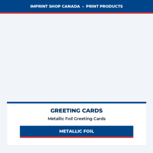 metallic foil greeting cards imprint shop canada