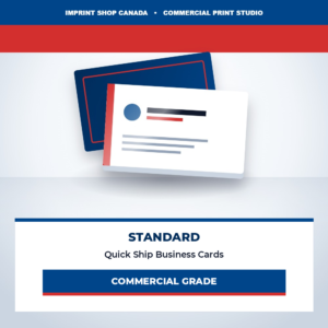 quick ship business cards imprint shop canada